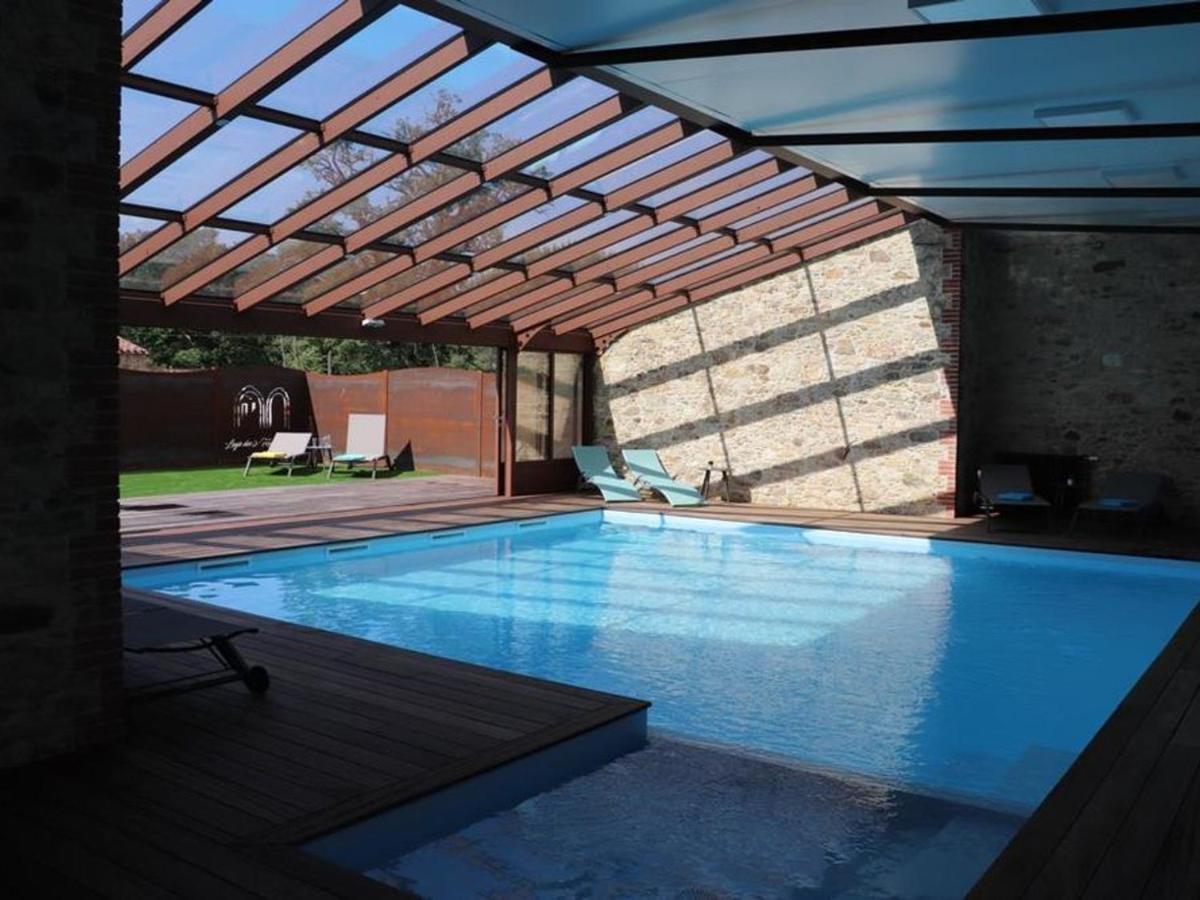 Gite 18Eme Renove Avec Piscine Couverte, Terrasse, Loisirs Et Wifi - 6 Pers. - Fr-1-426-432 เลแซร์บิเย ภายนอก รูปภาพ